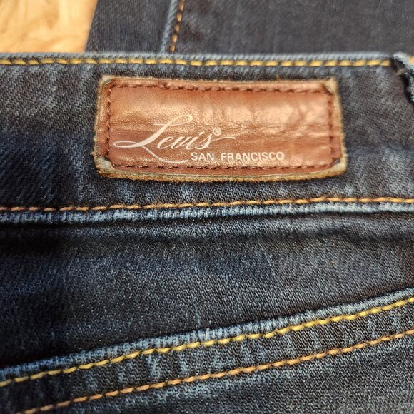 LEVI'S SLIGHT CURVE SKINNY DENIM JEANS-Size 29X32 - Picture 6 of 7